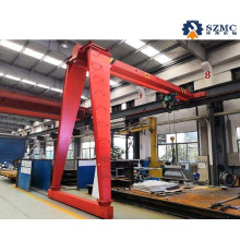 Mbh 10t 20t Electric Hoist Single Girder Half Portal Cranes